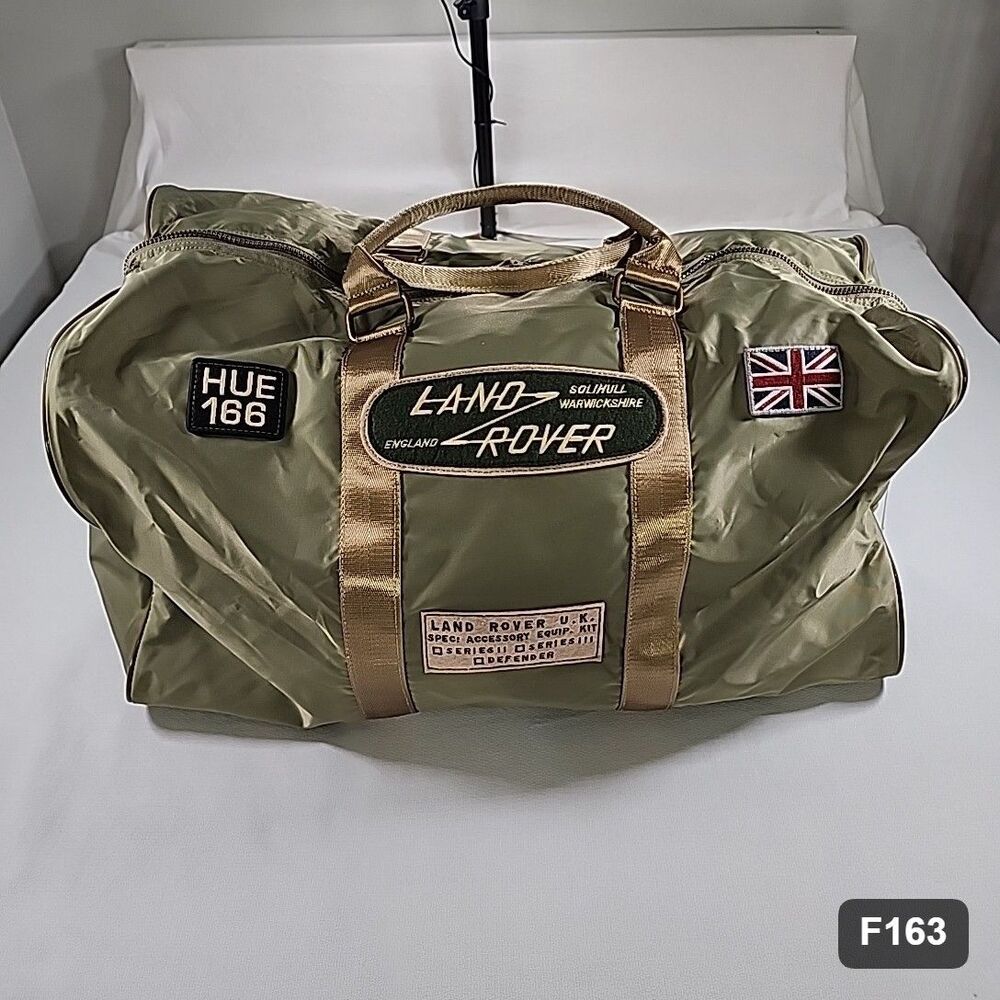Land Rover, Heritage Collection by Red Canoe, Large Duffle Bag, Army Green, NWT
